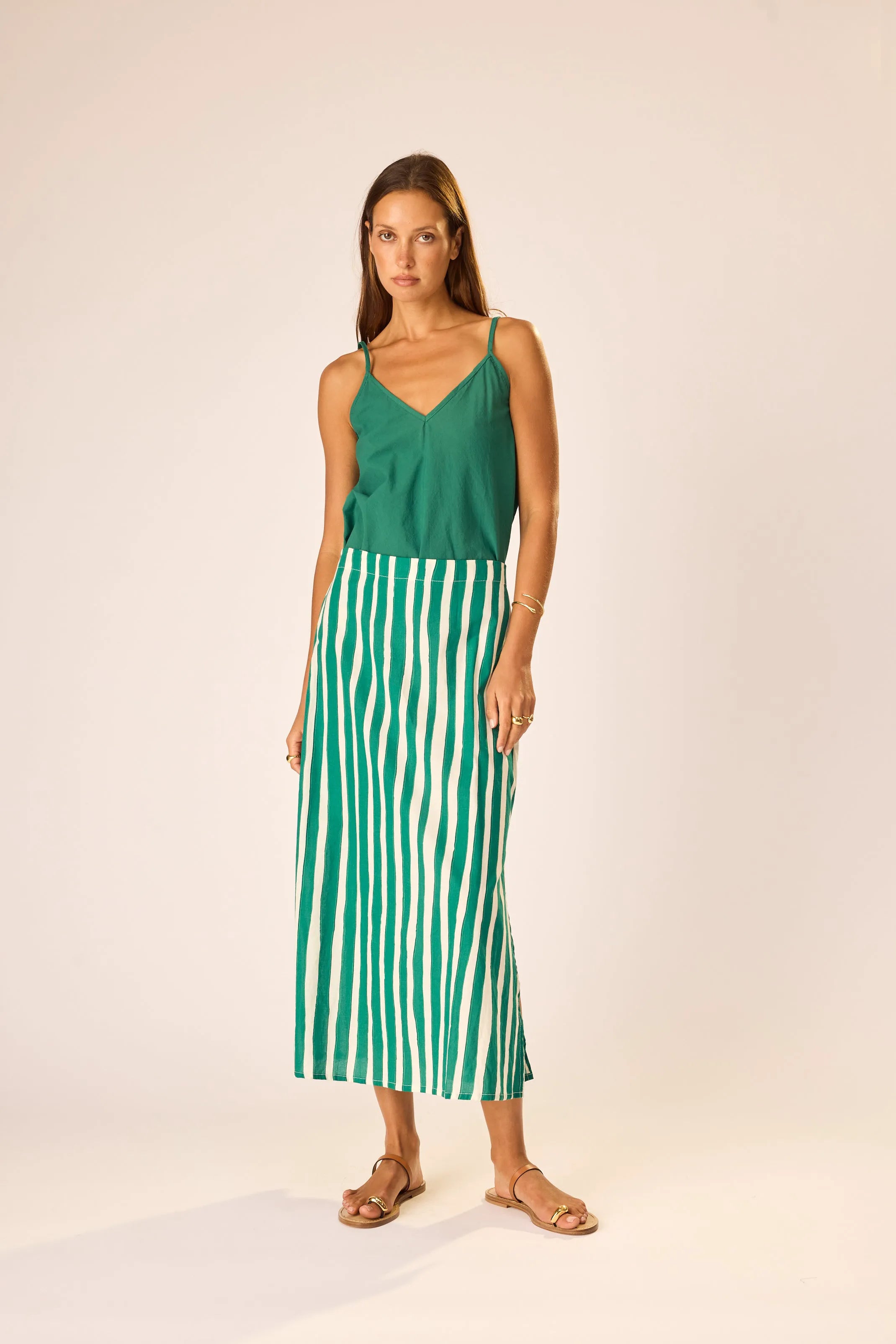 BATIK STRIPE LAWN