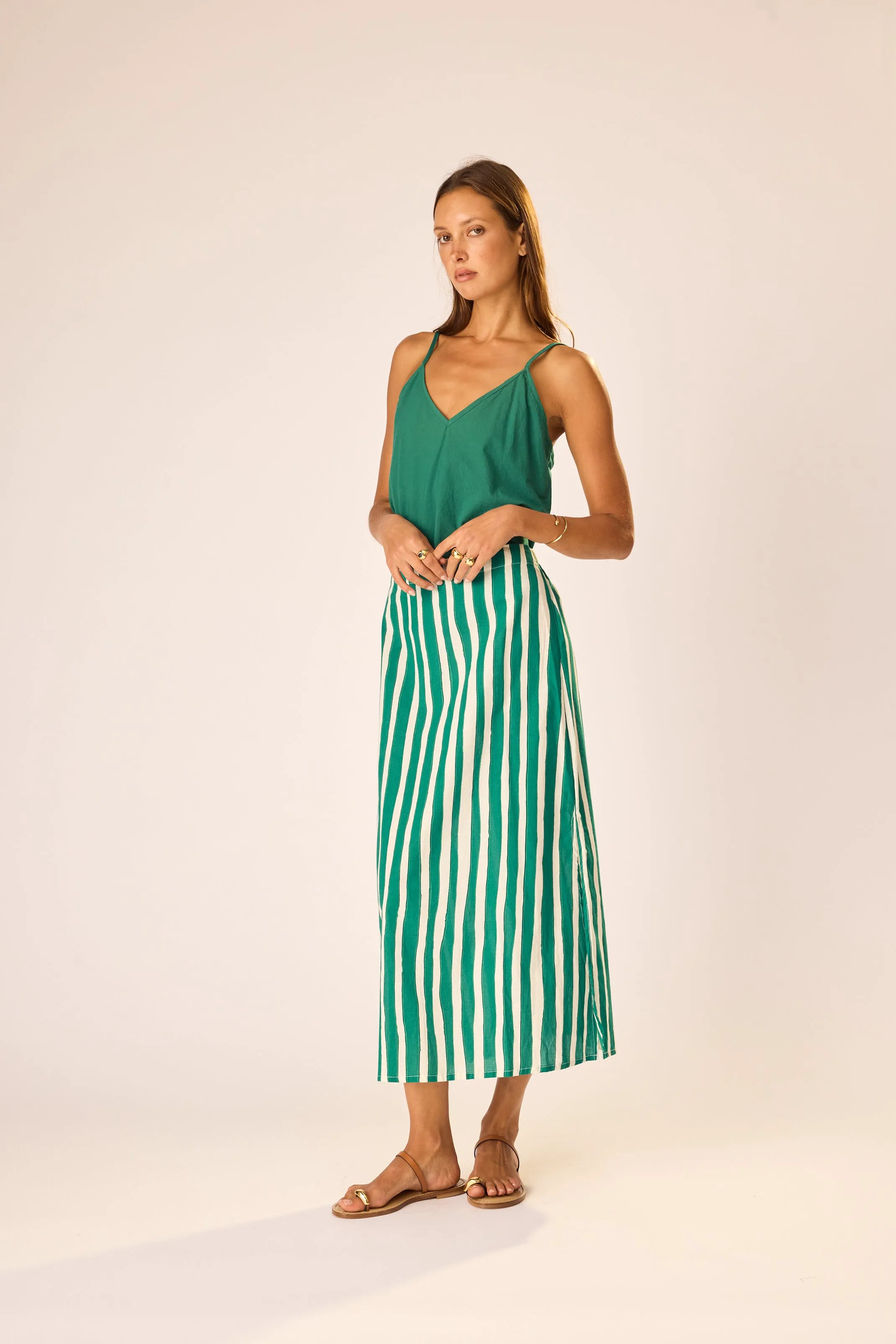 BATIK STRIPE LAWN