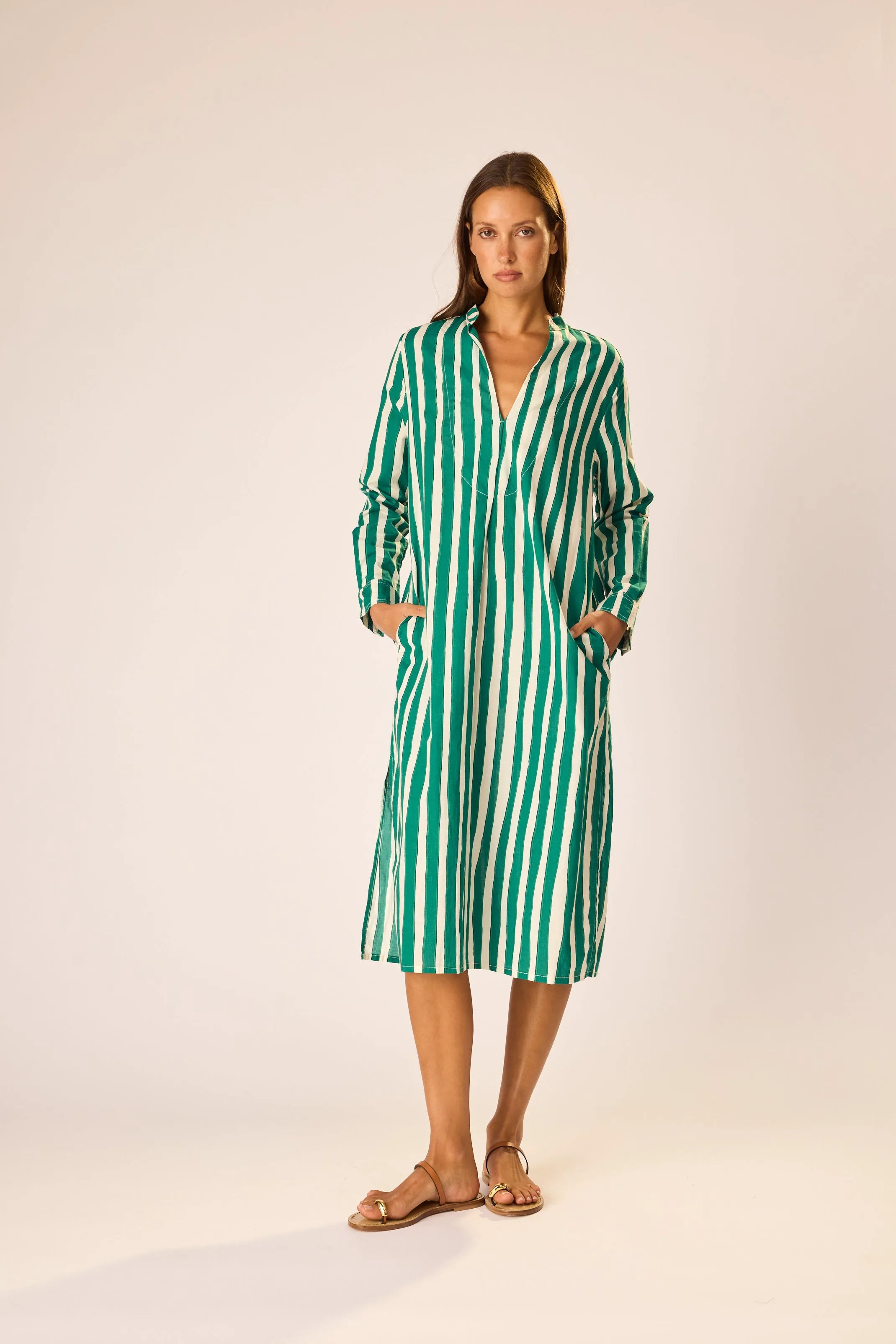 BATIK STRIPE LAWN