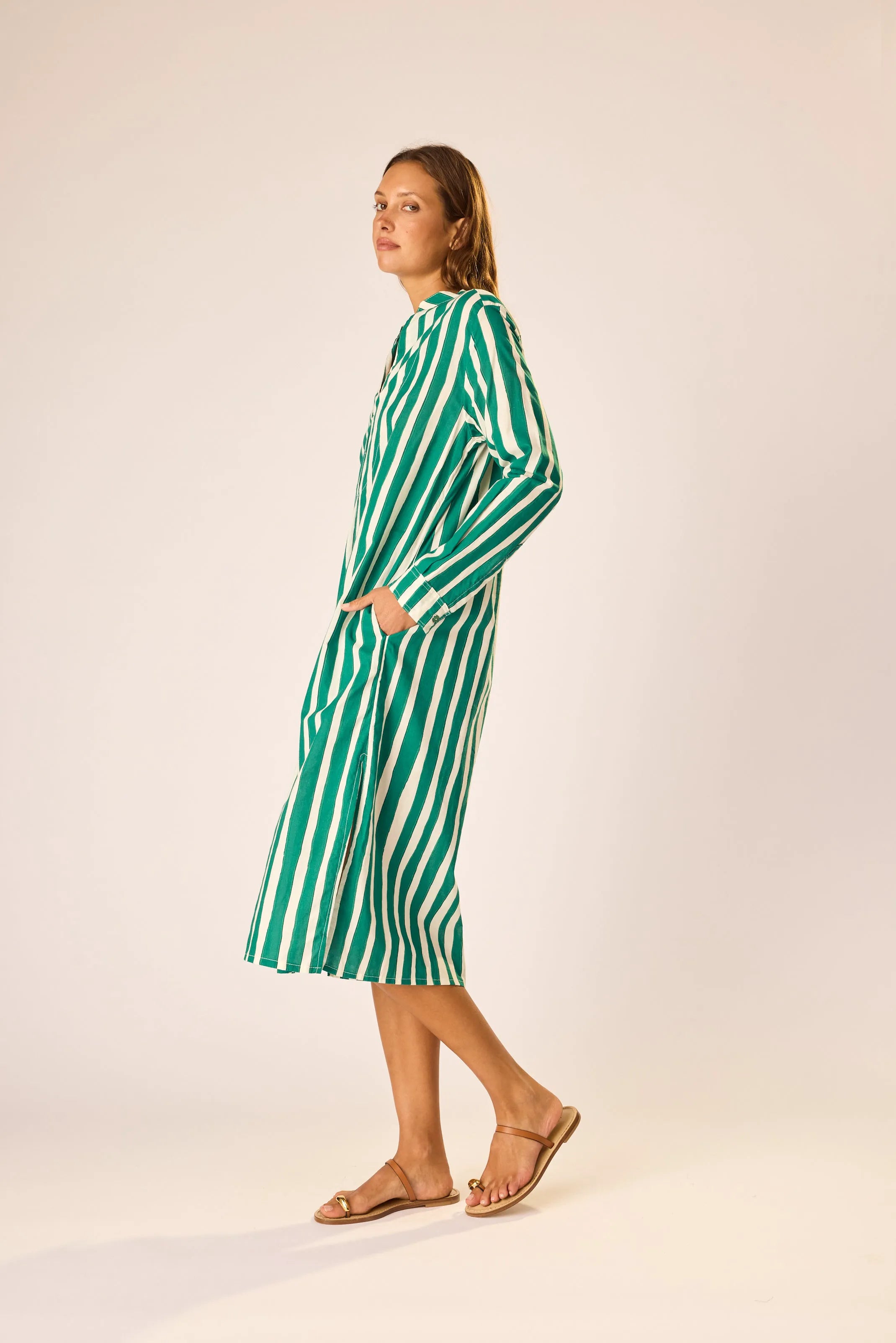 BATIK STRIPE LAWN